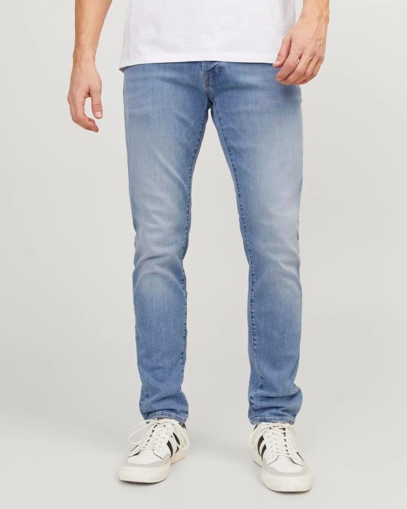  Pantalones Hombre JACK AND JONES Azul 12249197 JJIGLENN