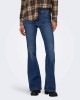  Pantalones Mujer ONLY Azul 15318462 ONLROSE HW RETRO FLARED
