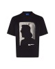  Camisetas Manga corta Hombre Karl Lagerfeld Negro A1M17052