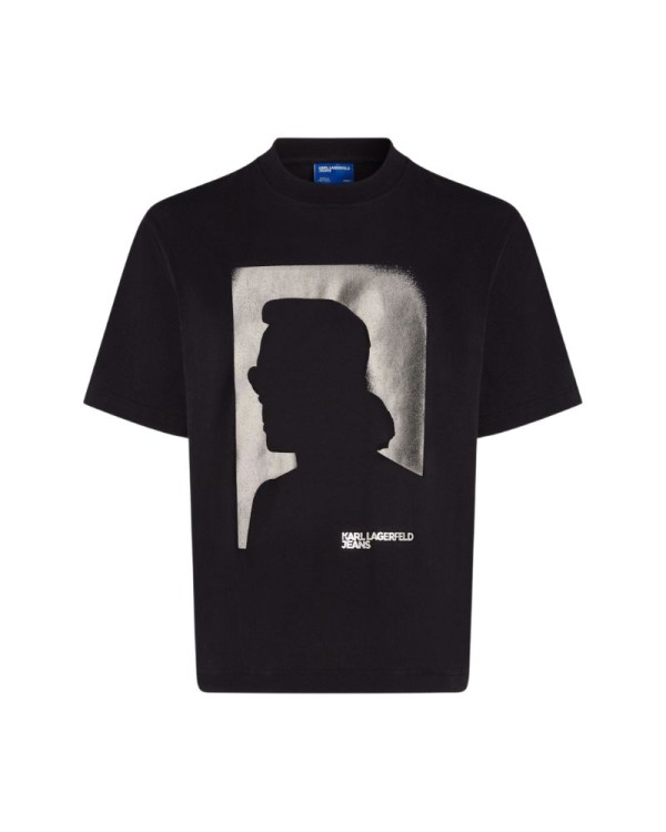  Camisetas Manga corta Hombre Karl Lagerfeld Negro A1M17052