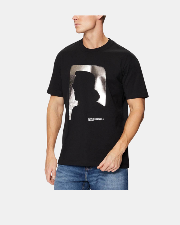  Camisetas Manga corta Hombre Karl Lagerfeld Negro A1M17052