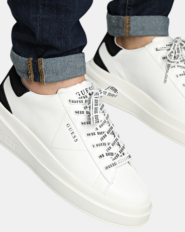  Zapatillas Bajas Hombre GUESS Blanco ELBA FMPVIB SUE12
