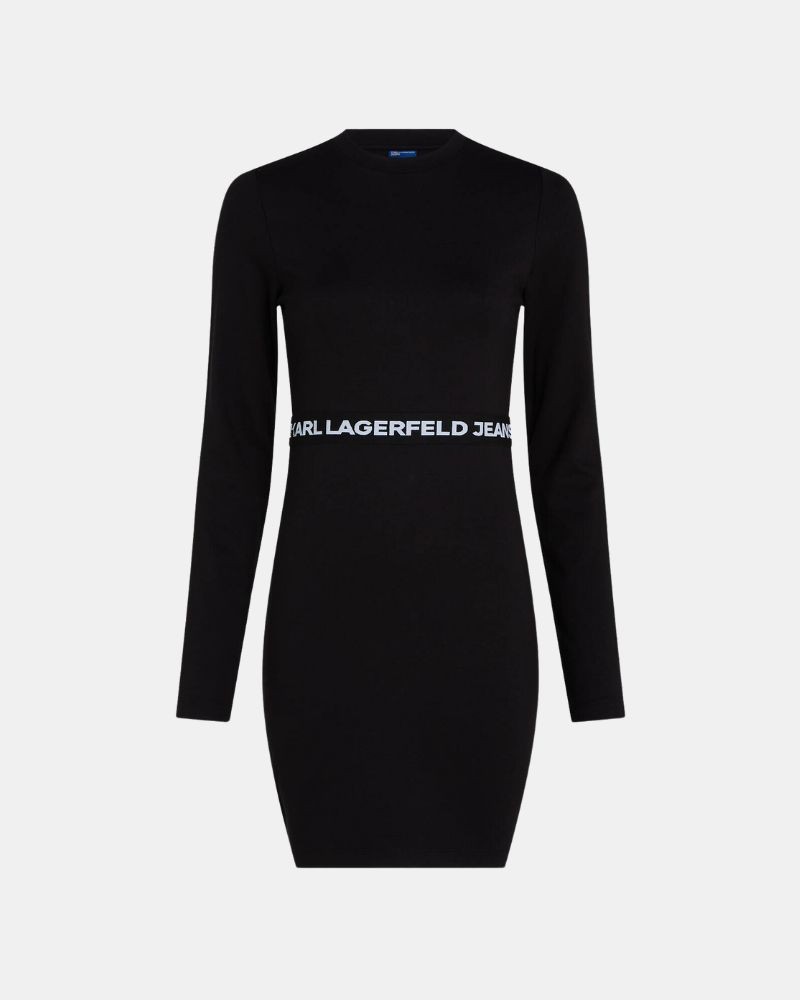 Vestidos Manga Comprida Mulher Karl Lagerfeld Negro A1W13009