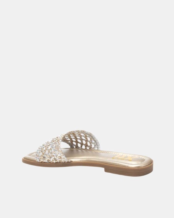  Sandalias Abiertas Mujer XTI Oro 130262