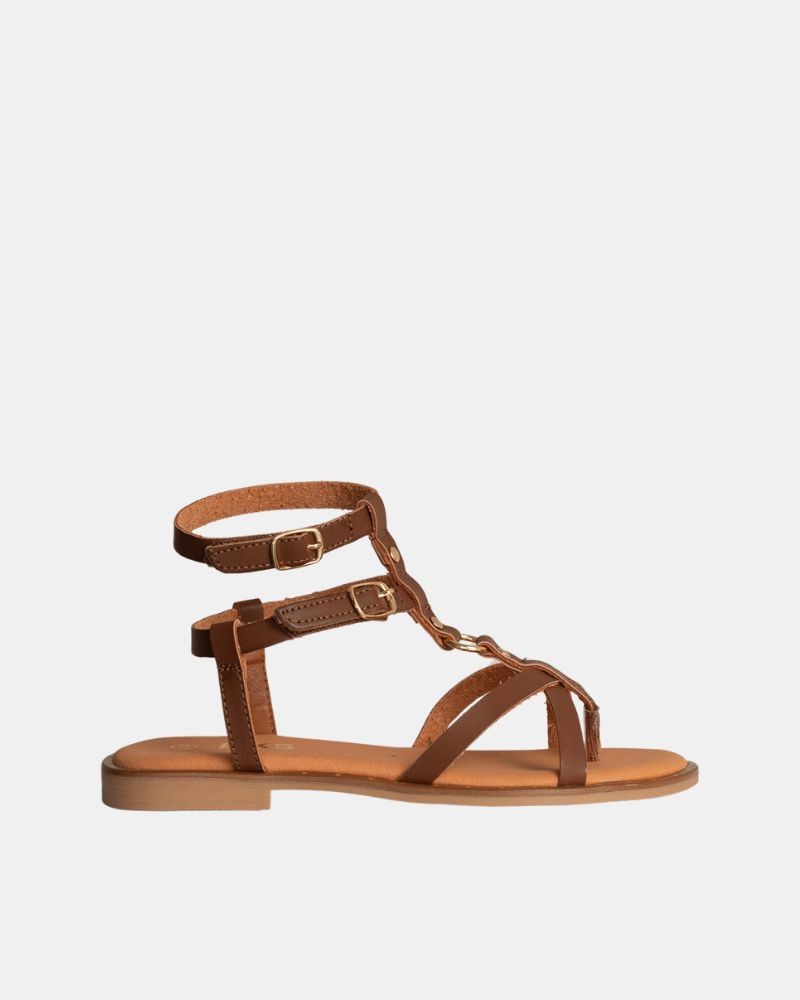  Sandalias De dedo Mujer RKS Marrón 122490