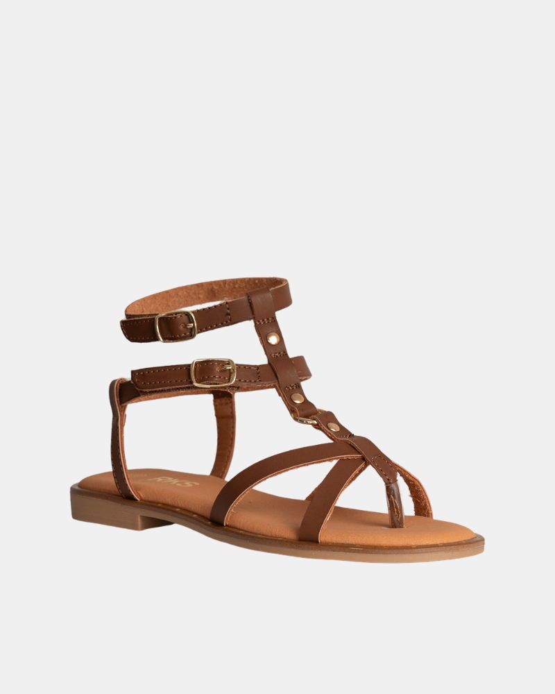  Sandalias De dedo Mujer RKS Marrón 122490