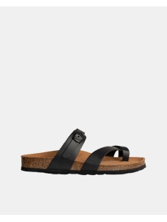  Sandalias De dedo Mujer RKS Negro 3572