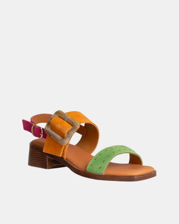 Sandálias Abertas Mulher RKS Multicolor 122435