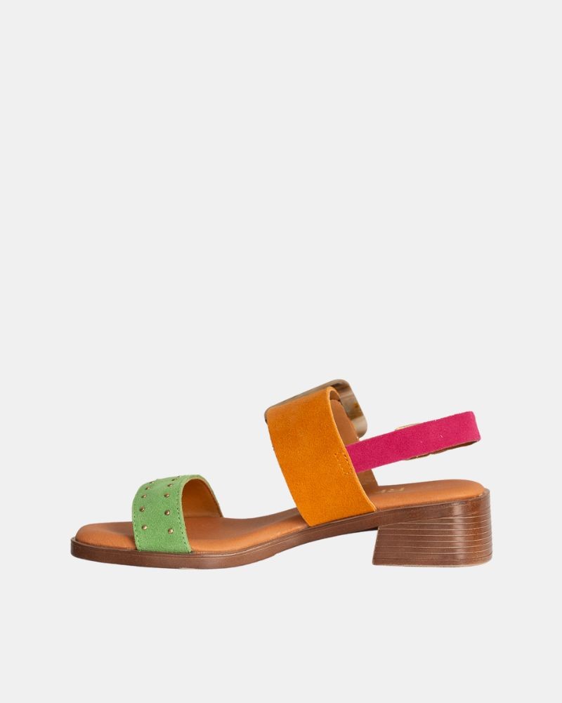  Sandalias Abiertas Mujer RKS Multicolor 122435