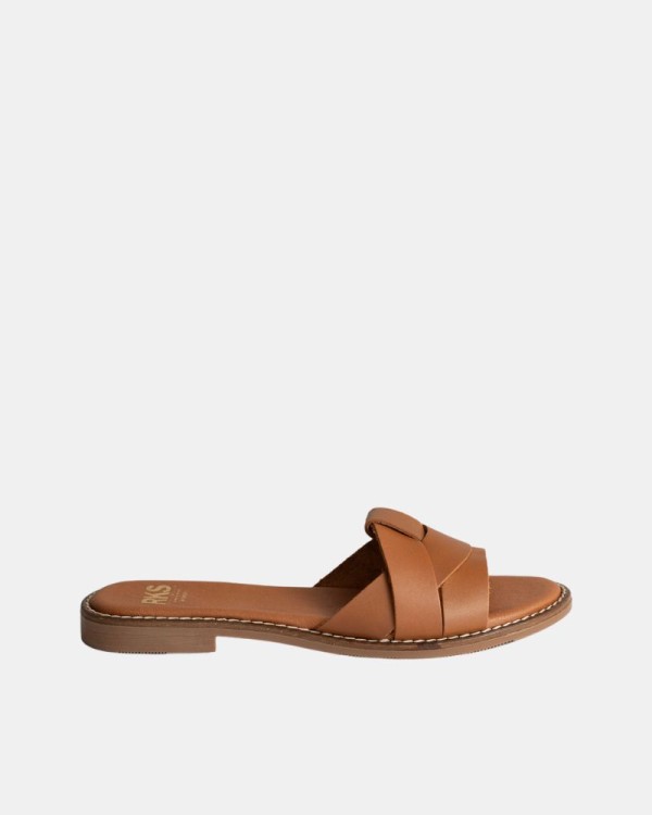  Sandalias Abiertas Mujer RKS Marrón 5568