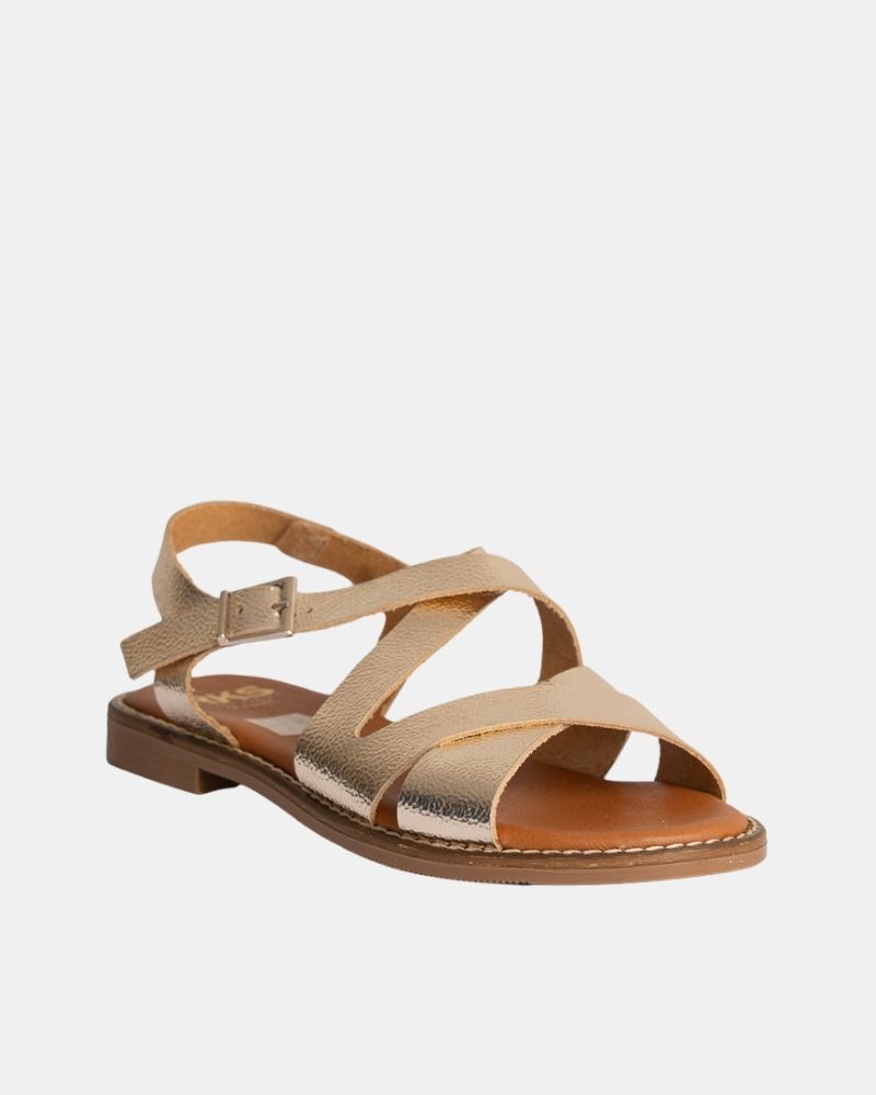  Sandalias Mujer RKS Oro 5572
