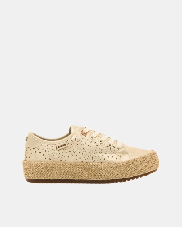  Zapatos Rafia Mujer MUSTANG Beige 60415