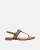 Sandalias Abertas Mulher MICHAEL KORS Castanho 40S5MAFS1B MANDY THONG SANDAL