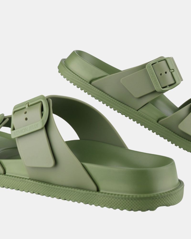  Sandalias Chancletas Mujer Lemon Jelly Verde ELISE