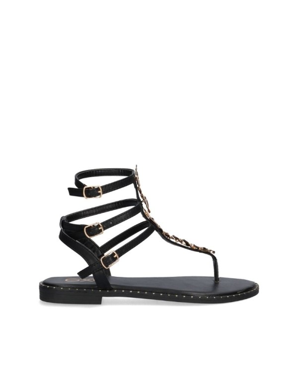 Sandalias Mujer EXE Negro P4015 7