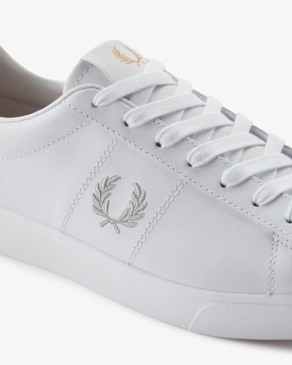Sapatilhas Baixas Homem FRED PERRY Branco B4334