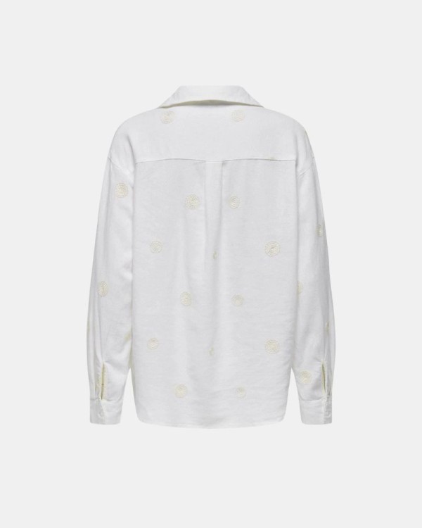  Camisas Manga larga Mujer ONLY Blanco 15338802 CARO