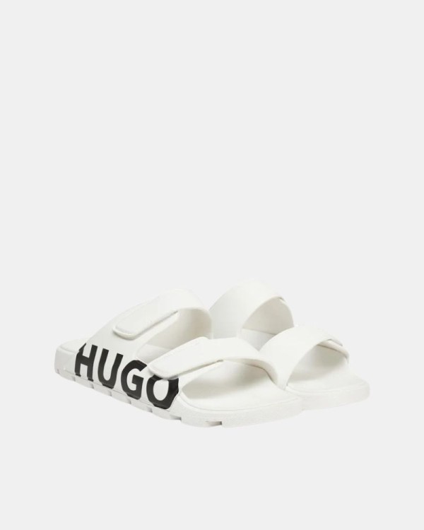 Sandalias Chinelos Homem HUGO Branco 50542042 EVANDER SAND IG