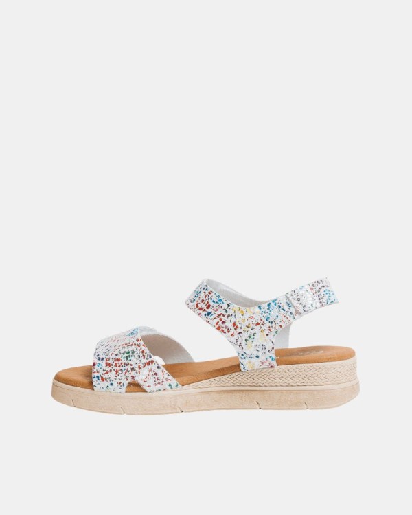  Sandalias Abiertas Mujer RKS Multicolor 5265