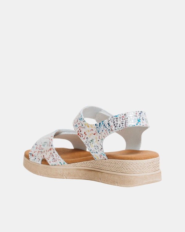 Sandálias Abertas Mulher RKS Multicolor 5265