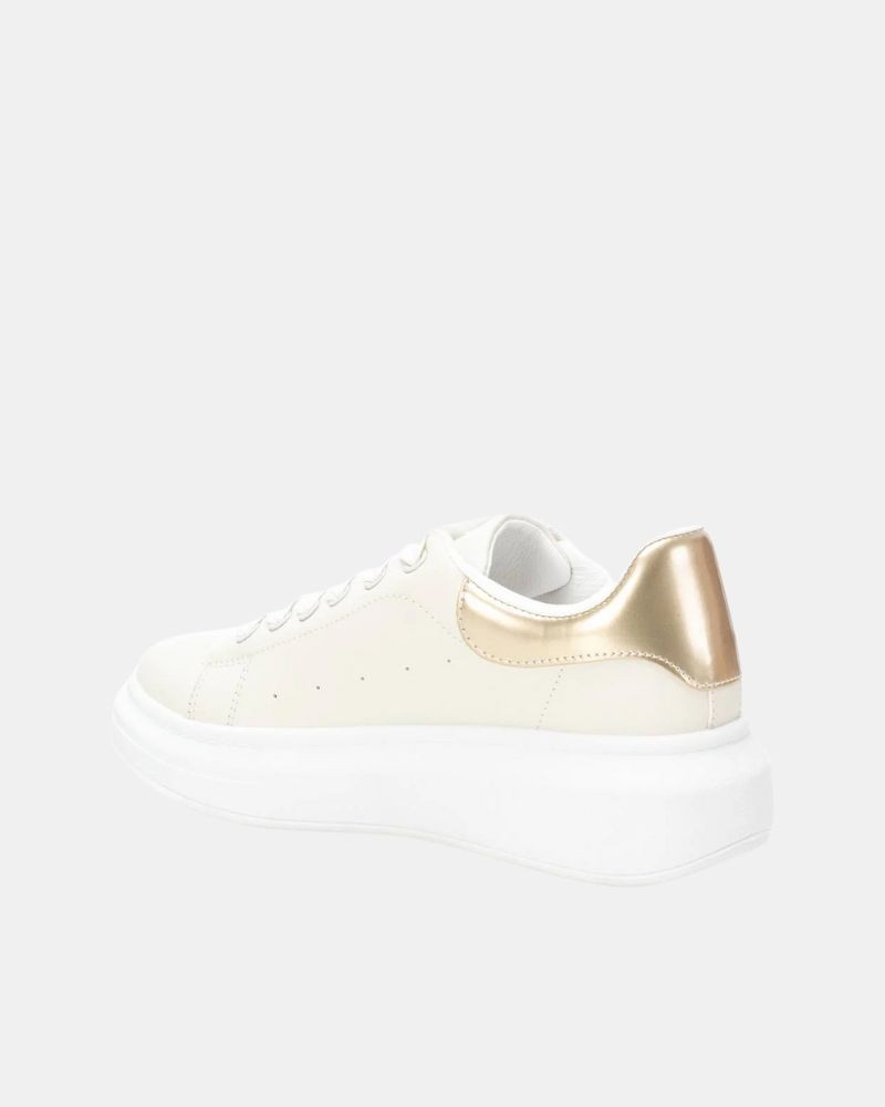  Zapatillas Bajas Mujer REFRESH Oro 171650