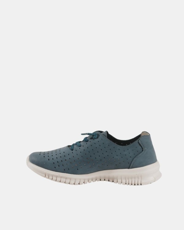 Sapatilhas Baixas Mulher RKS Azul 502
