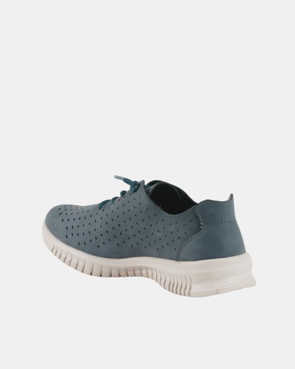 Sapatilhas Baixas Mulher RKS Azul 502