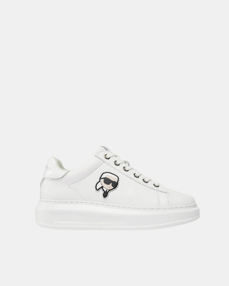 Sapatilhas Baixas Mulher Karl Lagerfeld Branco KL62530N KAPRI