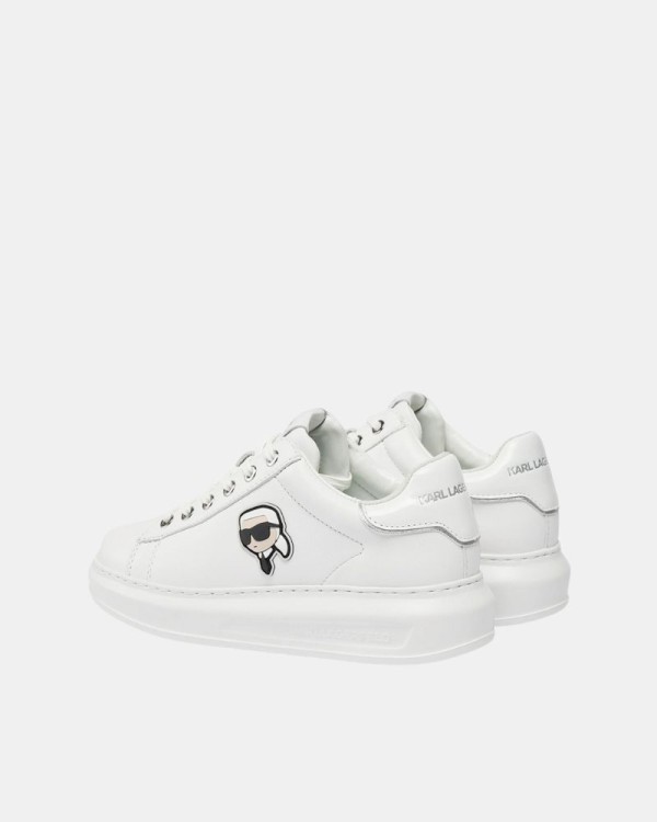 Sapatilhas Baixas Mulher Karl Lagerfeld Branco KL62530N KAPRI