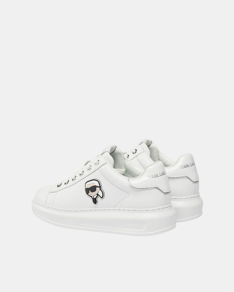 Sapatilhas Baixas Mulher Karl Lagerfeld Branco KL62530N KAPRI