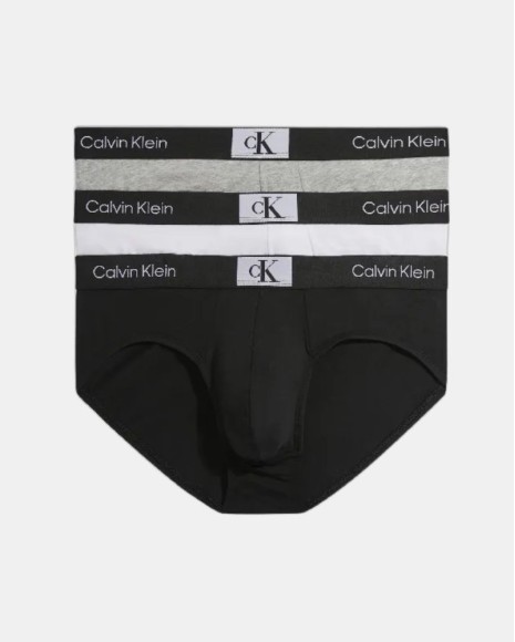 Cuecas Hombre CALVIN KLEIN Multicolor 000NB3527A6H3 HIP BRIEF 3PK