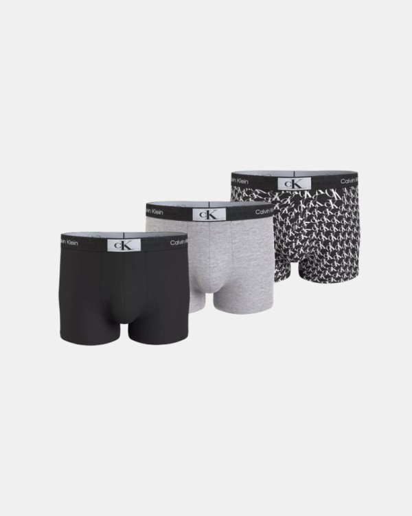 Cueca Boxer Hombre CALVIN KLEIN Multicolor 000NB3528EJGN TRUNK 3PK