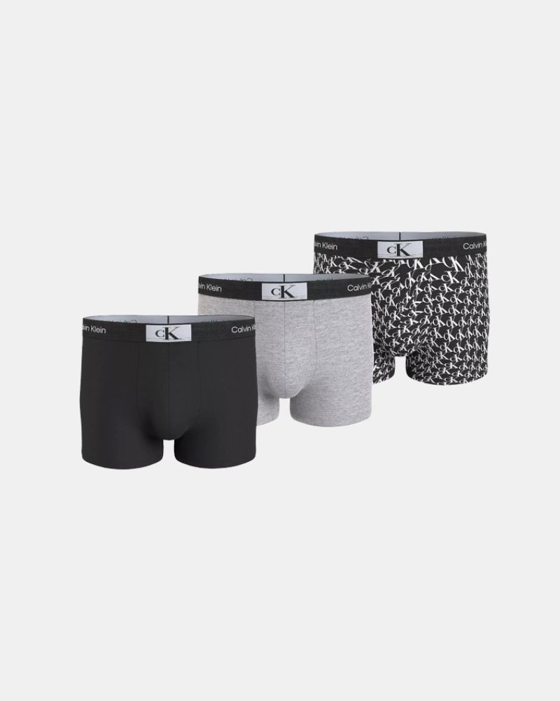 Cueca Boxer Hombre CALVIN KLEIN Multicolor 000NB3528EJGN TRUNK 3PK