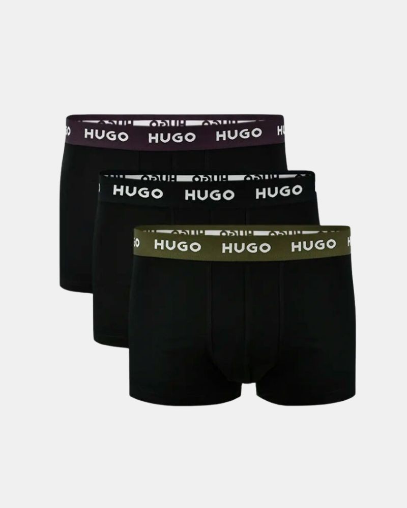  Ropa interior Boxer Hombre HUGO Negro 50517878 TRUNK TRIPLET PACK