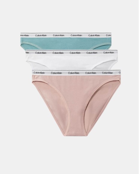 Roupa Interior Mulher CALVIN KLEIN Multicolor 000QD5207EPYM BIKINI 3UN