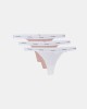  Ropa interior Mujer CALVIN KLEIN Multicolor LV00QD5308TL2 STRING THONG 3PK