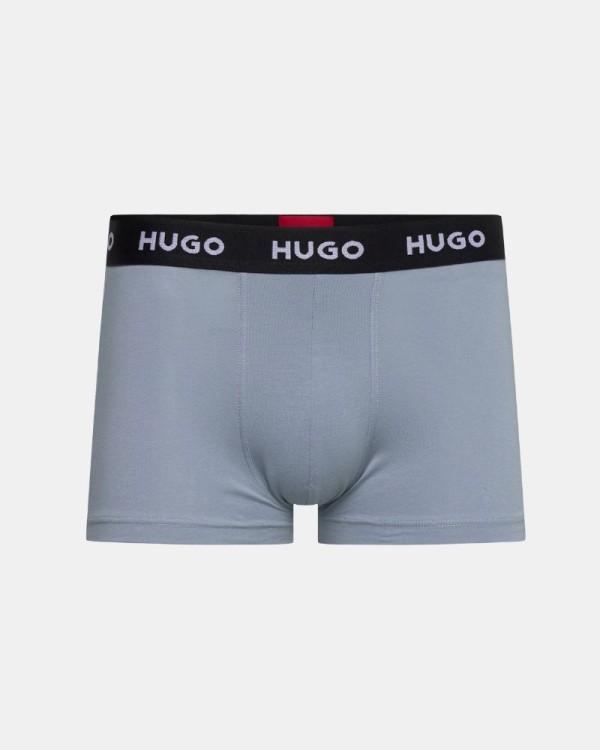  Ropa interior Boxer Hombre HUGO Azul 50532550 TRUNK TRIPLET DESIGN