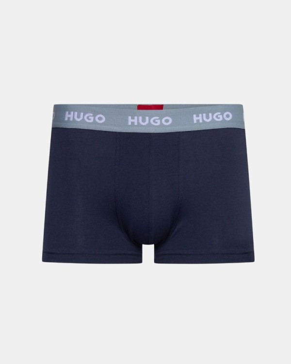  Ropa interior Boxer Hombre HUGO Azul 50532550 TRUNK TRIPLET DESIGN