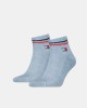 Meias Altas Homem TOMMY HILFIGER Azul 701228177