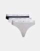 Roupa Interior Mulher TOMMY HILFIGER Multicolor UW0UW0553005F 3 PACK FIO DENTAL