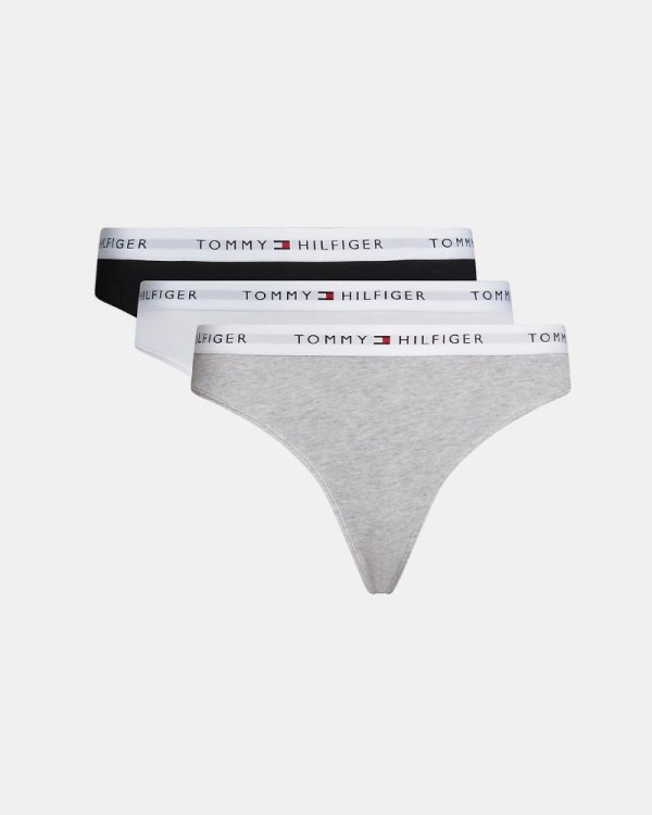  Ropa interior Mujer TOMMY HILFIGER Multicolor UW0UW0553005F 3 PACK THONG