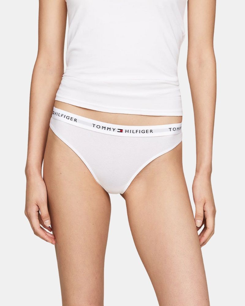 Roupa Interior Mulher TOMMY HILFIGER Multicolor UW0UW0553005F 3 PACK FIO DENTAL