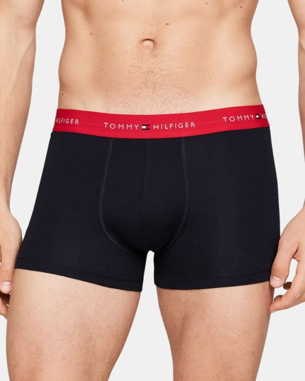 Cuecas Boxer Hombre TOMMY HILFIGER Multicolor UM0UM027630W3 3P WB TRUNK