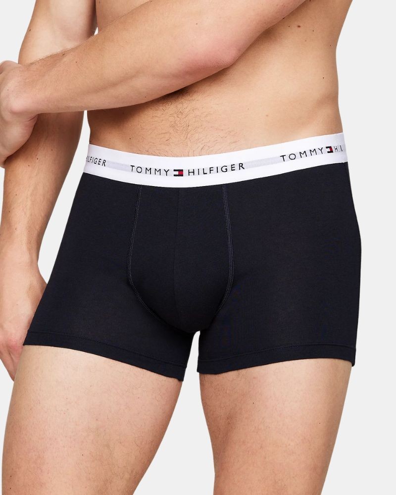 Cuecas Boxer Hombre TOMMY HILFIGER Azul UM0UM027630W3 3P WB TRUNK