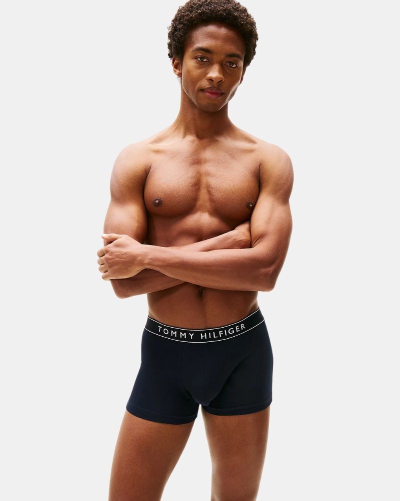Cuecas Boxer Hombre TOMMY HILFIGER Multicolor UM0UM035200WF 3P TRUNK DTM