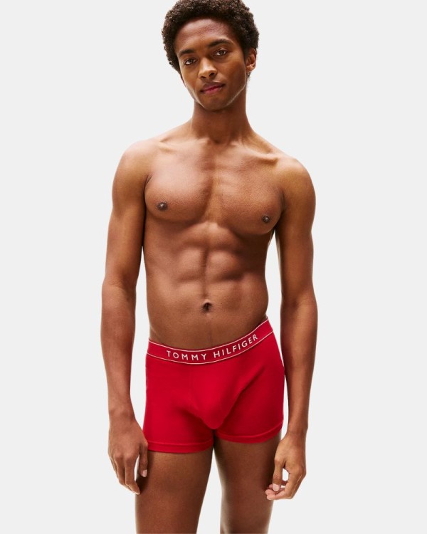 Cuecas Boxer Hombre TOMMY HILFIGER Multicolor UM0UM035200WF 3P TRUNK DTM
