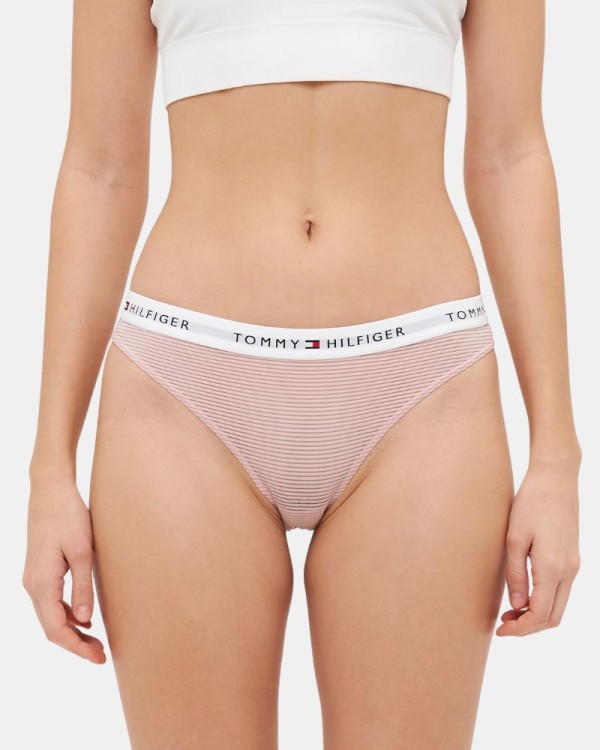  Ropa interior Mujer TOMMY HILFIGER Rosa UW0UW055310VF 3 PACK MESH BIKINI