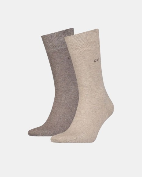  Calcetines Hombre CALVIN KLEIN Marrón 701218631