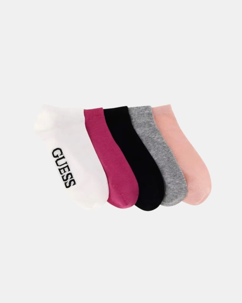 Meias Curtas Mulher GUESS Multicolor O4YG07 KBZU0 5PACK COTTON SOCKS