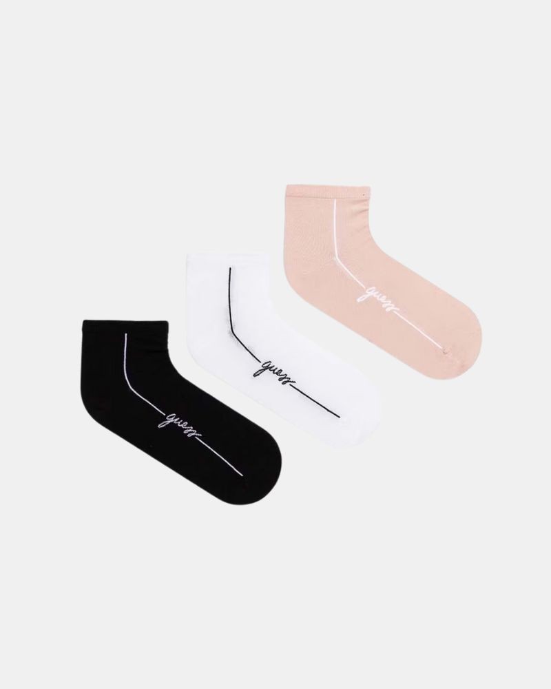 Meias Curtas Mulher GUESS Multicolor O4YG06 KBZU0 3PACK COTTON SOCKS